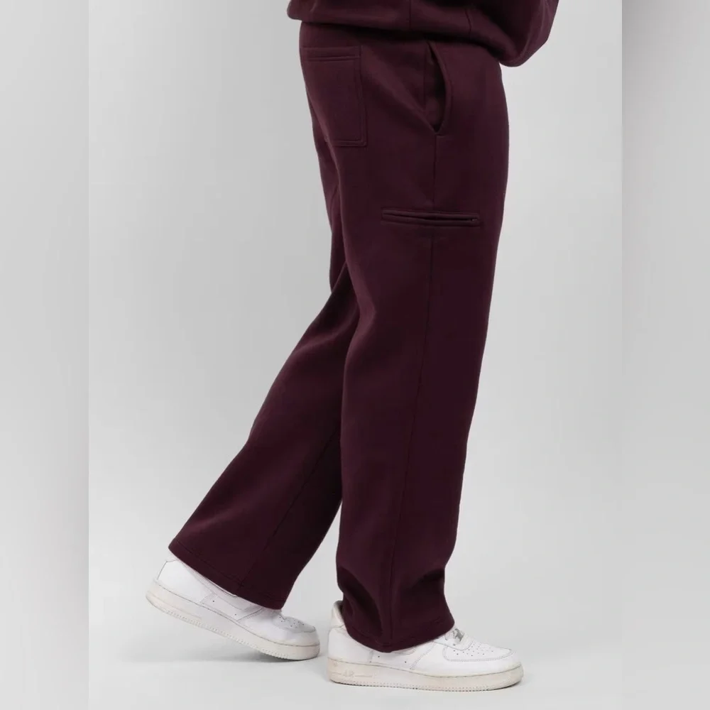Unisex Affirmation Sweatpants in Maroon
